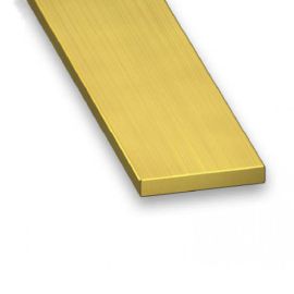 Brass Flat Strip - 7mm x 2.5mm x 1m