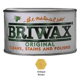 Briwax Original Wax Polish -  Antique Brown 400g