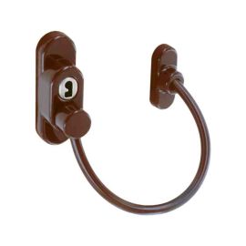 Securit Window Cable Restrictor - Brown
