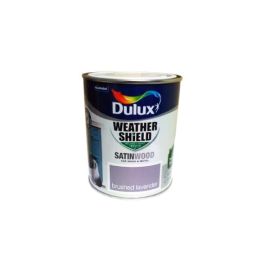 Dulux Weathershield Satinwood Paint - Brushed Lavender 750ml