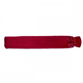 Burgandy Long Covered Hot Water Bottle
