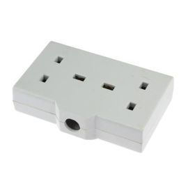 13a Trailing Socket Double