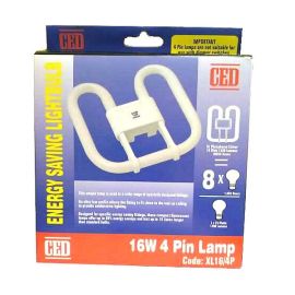 CED CFL 16W 2D 4-Pin (GR10Q) Energy Saving Light Bulb