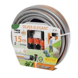 Claber Silver-Elegant ½" Garden Hose Kit - 15m