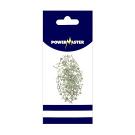 Powermaster 3-5mm White Cable Clips - Pack Of 100