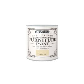 Rust-Oleum Chalky Finish Furniture Paint Clotted Cream 125ml