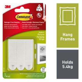 Command Medium White Picture Hanging Strips