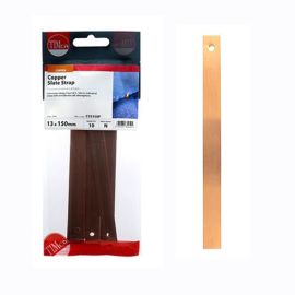 Timco Copper Slate Straps - 13 x 150mm - Pack Of 10