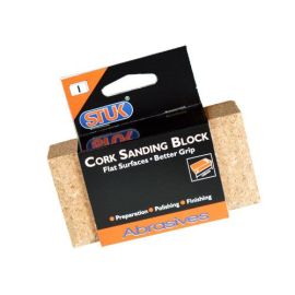 Cork Sanding Block (120mm x 60mm x 35mm)