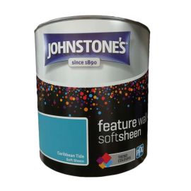 Johnstones Soft Sheen Feature Wall Paint - Carribean Tide 2.5L