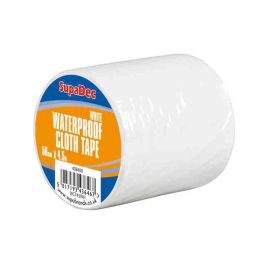 Waterproof Cloth Tape 48mm x 4.5m White
