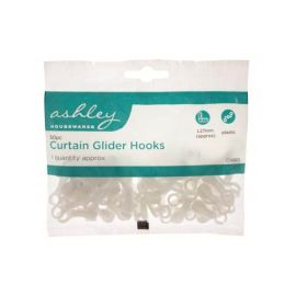 50 Piece Curtain Glider Hooks - Ashley