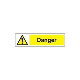 Danger - PVC Sign (200mm x 50mm)
