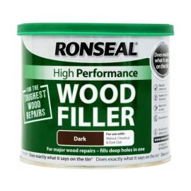 Ronseal 275g Dark High Performance Wood Filler 