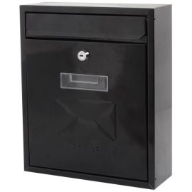 De Vielle Contemporary Post Box - Black