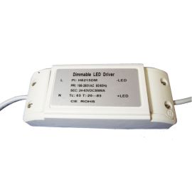 Dimmable LED Driver for 18W Down Light -300mA