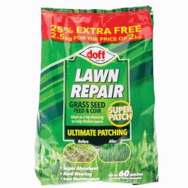 Doff Lawn Repair Grass Seed - 2.5Kg