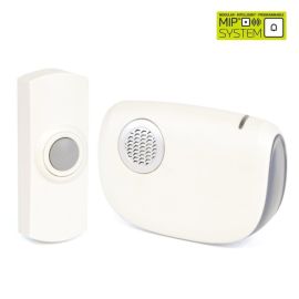 Lloytron Wireless MIP3 Ding Dong White Portable Door Chime