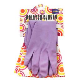 Dosco Flower Print Rubber Gloves