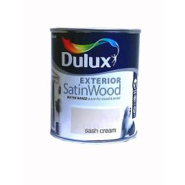 Dulux Exterior Satinwood - Sash Cream 750ml