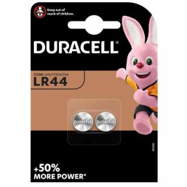 Duracell LR44 Alkaline Button Battery - Pack of 2