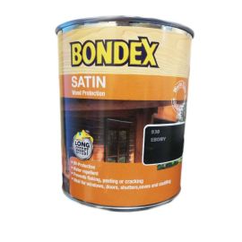 Bondex Satin Wood Protection - 930 Ebony 750ml