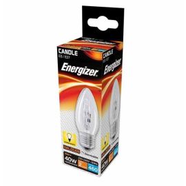 Energizer Eco Halogen 28W (40W) E27 Candle Bulb - Pack of 10