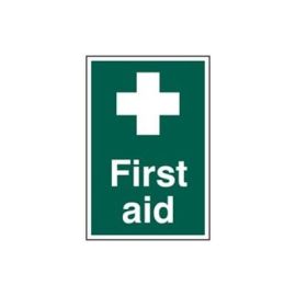 First Aid Sign- PVC (200 x 300mm)