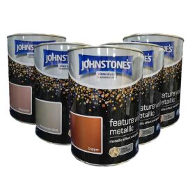 Johnstones Feature Wall Metallic Paint - 1.25L