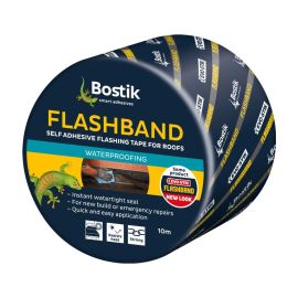 Bostik Flashband Original Finish 10m x 225mm - Grey Finish