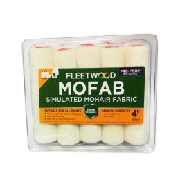 Fleetwood 4" Mofab Fabric Rollers - Pack Of 10