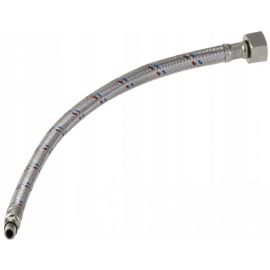 Stainless Steel 1/2 Hose With Short Tip - 50cm