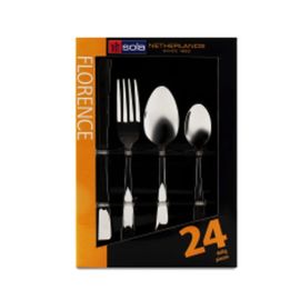 Florence 24pc Stainless Steel Cutlery Set