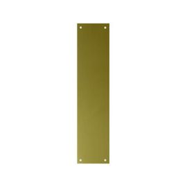 Finger plate - Polished Brass 75mm x 300mm