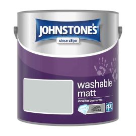 Johnstones Interior Washable Matt Paint - Frosted Silver 2.5L