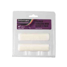 4" Glossing Mini Roller Sleeve 5mm - Twin Pack