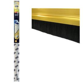 Exitex Brush Strip Draught Excluder - Gold 1220mm
