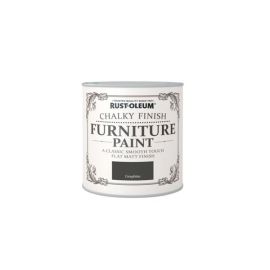 Rust-Oleum Chalky Finish Furniture Paint Graphite 125ml