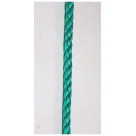 Polypropylene Fibrilled Threaded Rope 10mm Green