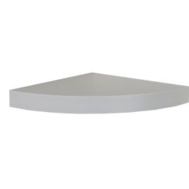 Core Hudson Light Grey Corner Shelf Kit - 29.5cm