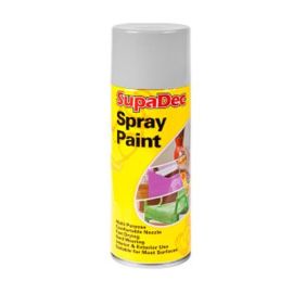 SupaDec Spray Paint 400ml Grey