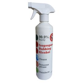 Isopropanol Rubbing Alcohol - 500ml Trigger Spray Bottle