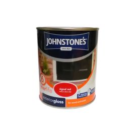 Johnstones Exterior Gloss Paint - Signal Red 750ml