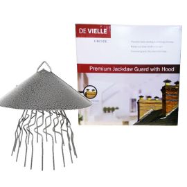 De Vielle Fireside Premium Jackdaw Guard with Hood