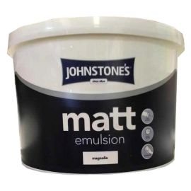 Johnstone's Matt Emulsion Magnolia - 10L
