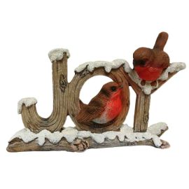 Christmas Robins Love / Joy Decoration