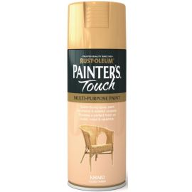 Rust-Oleum Painters Touch Spray Paint - Khaki Gloss 400ml