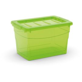 Omni Green Transparent Storage Box - 50L