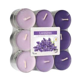 Lavender Scented Tealight Candles - Pack Of 18
