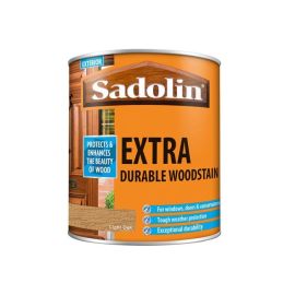 Sadolin Extra Durable Exterior Woodstain - Light Oak 500ml